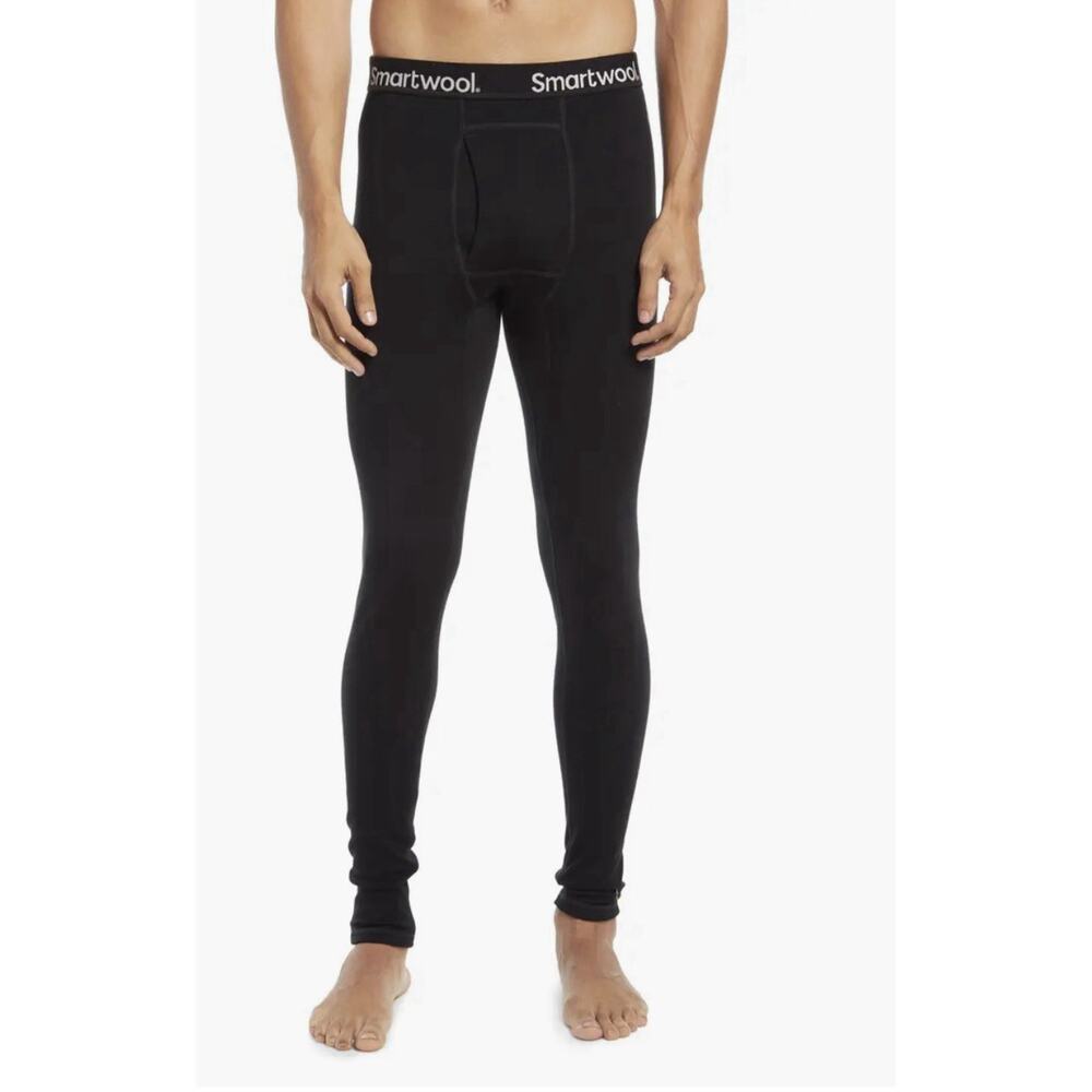 Smartwool Classic Thermal Merino 250 Baselayer Bottom Men M Black Gorpcore Ski